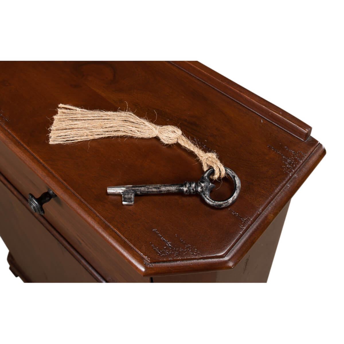 Regence Style Walnut Side Cabinet - English Georgian America