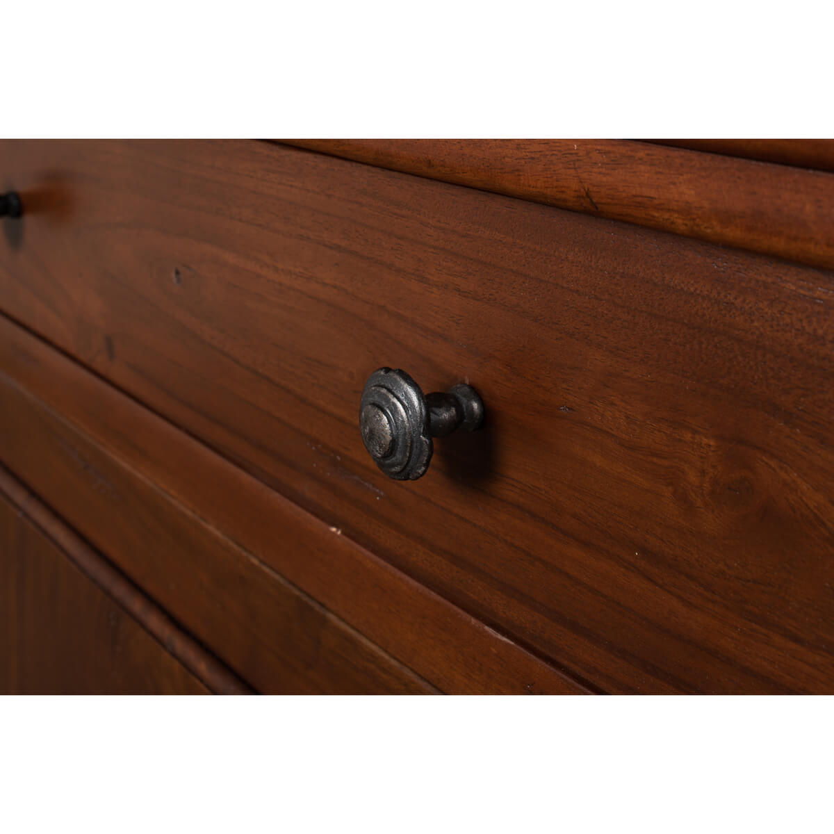 Regence Style Walnut Side Cabinet - English Georgian America