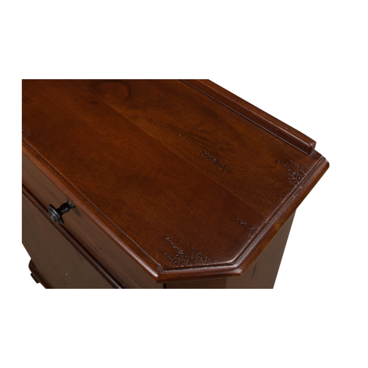 Regence Style Walnut Side Cabinet - English Georgian America