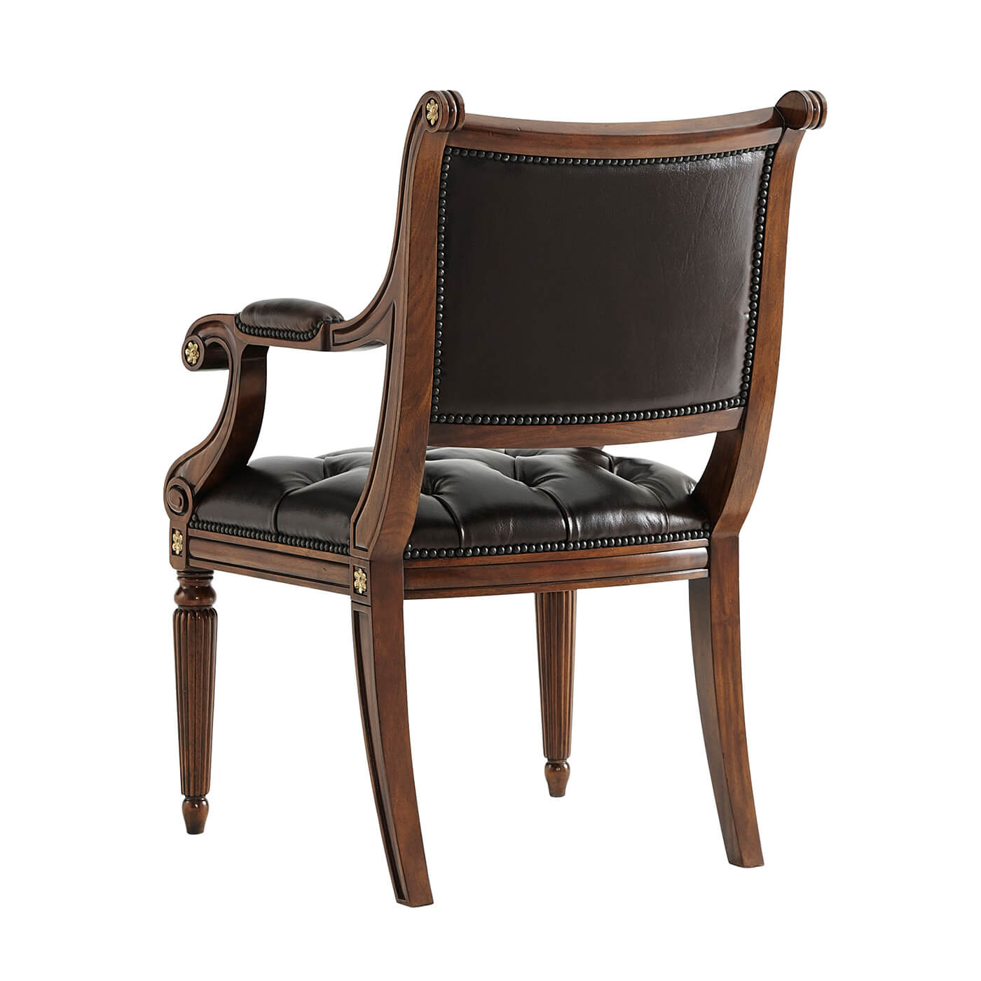 Regency Carved Armchair - English Georgian America