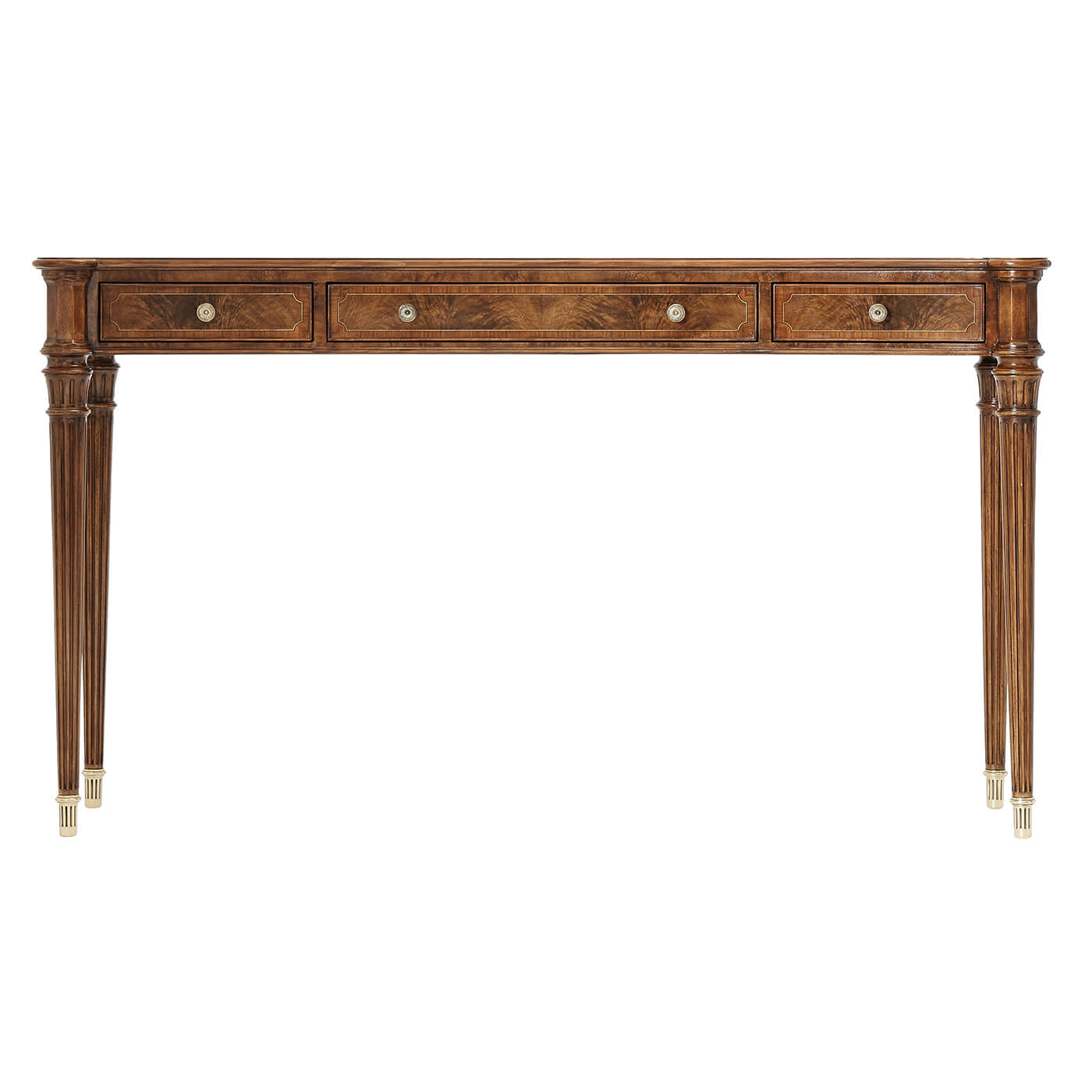 Regency Concave Front Console - English Georgian America