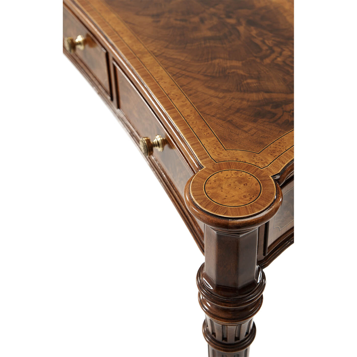Regency Concave Front Console - English Georgian America