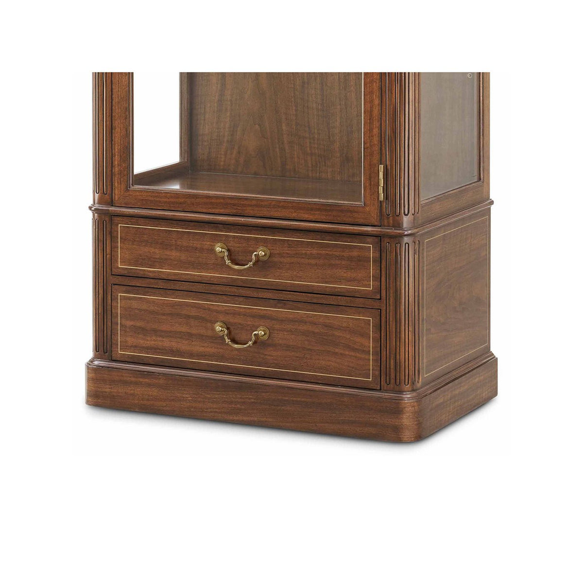 Regency Display Bookcase - English Georgian America