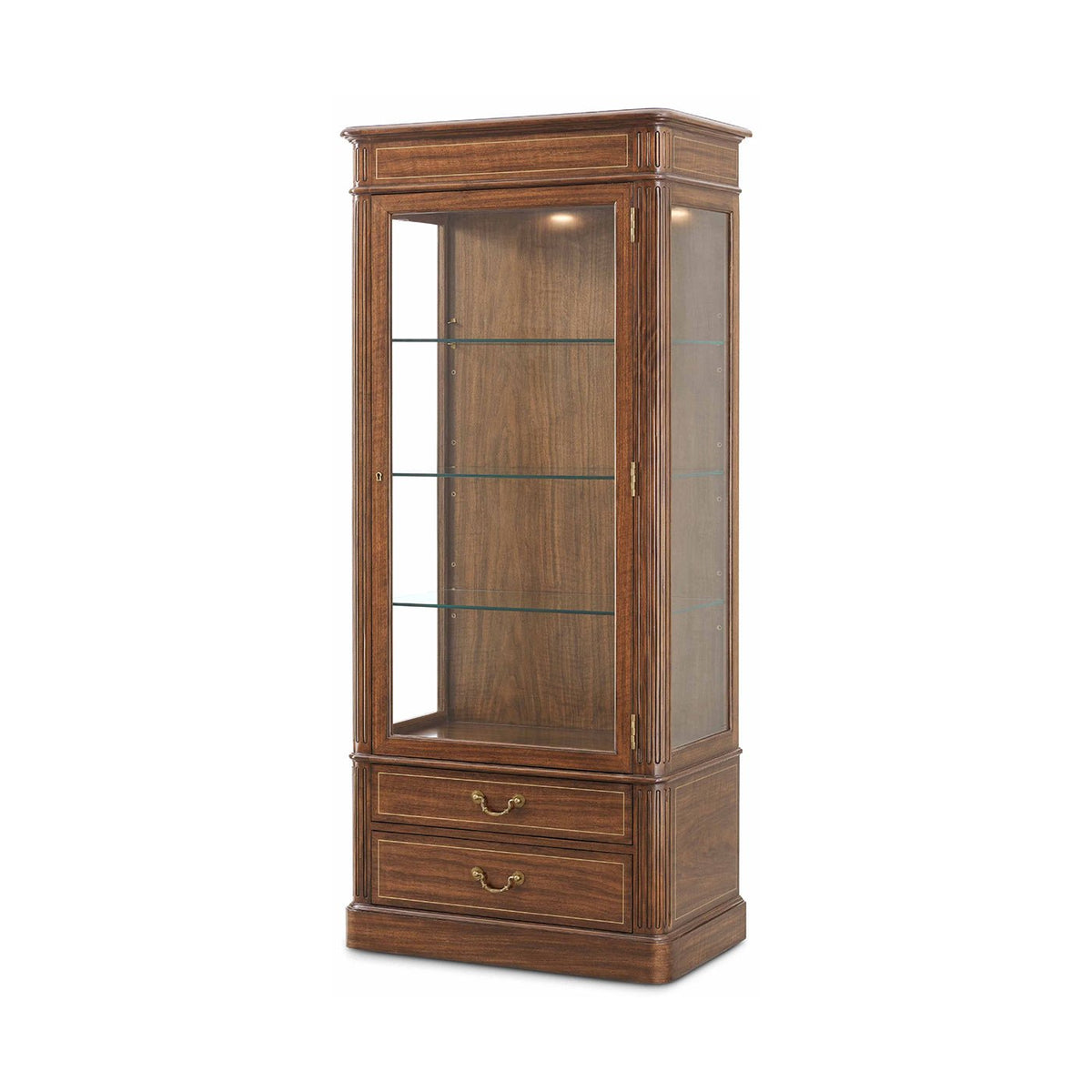 Regency Display Bookcase - English Georgian America