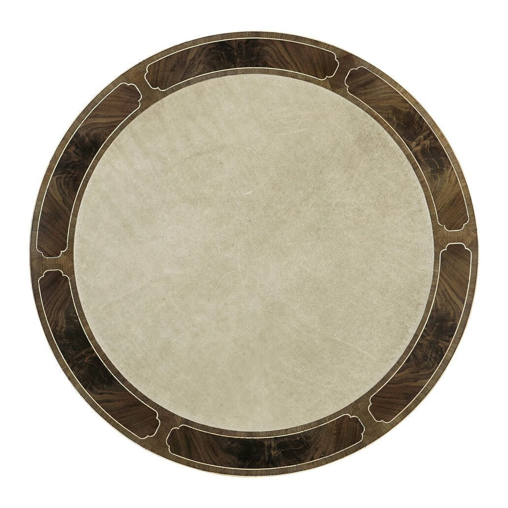 Regency Drum End Table - English Georgian America