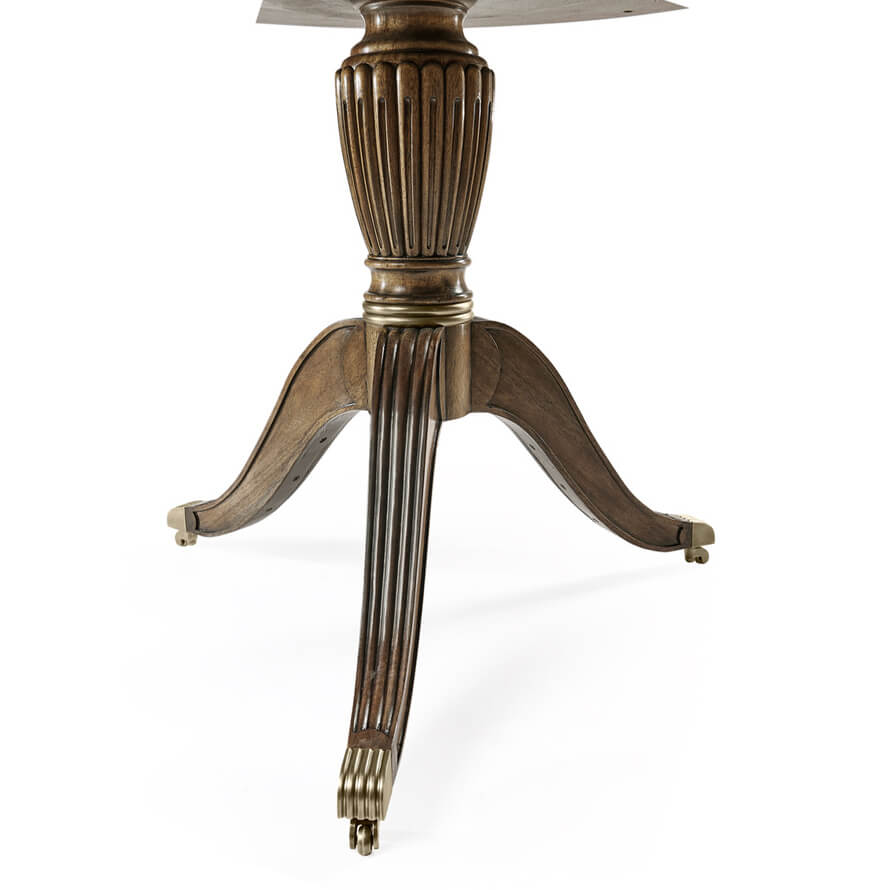 Regency Drum Table - English Georgian America