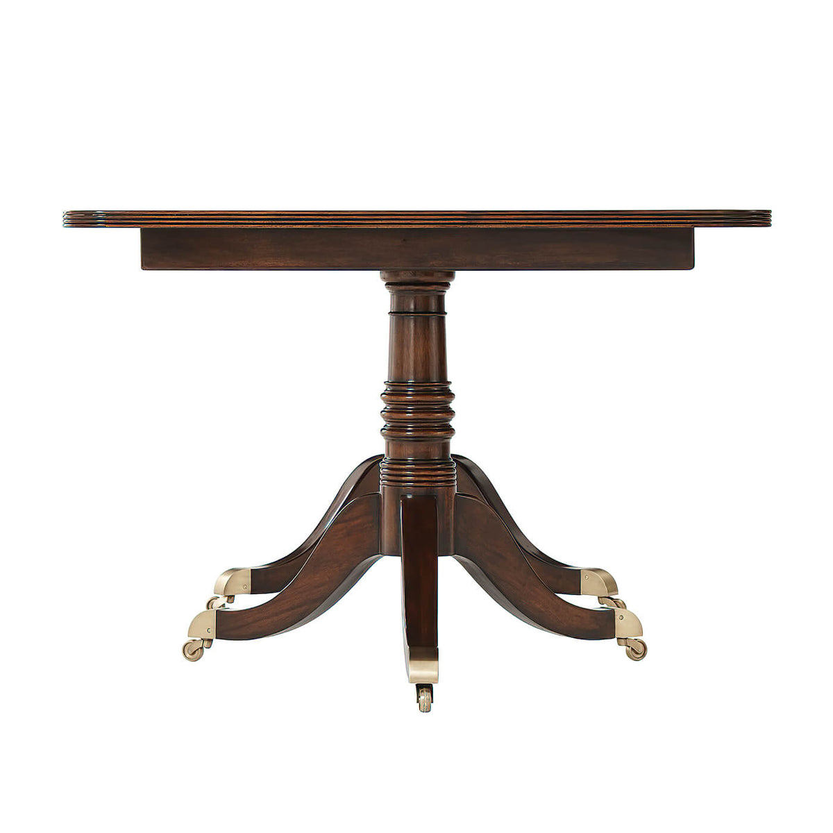 Regency Extension Mahogany Dining Table - English Georgian America