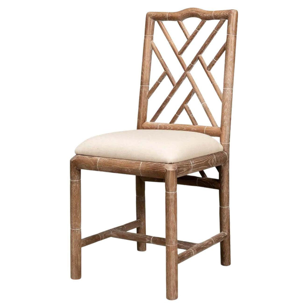 Regency Faux Bamboo Side Chair - English Georgian America