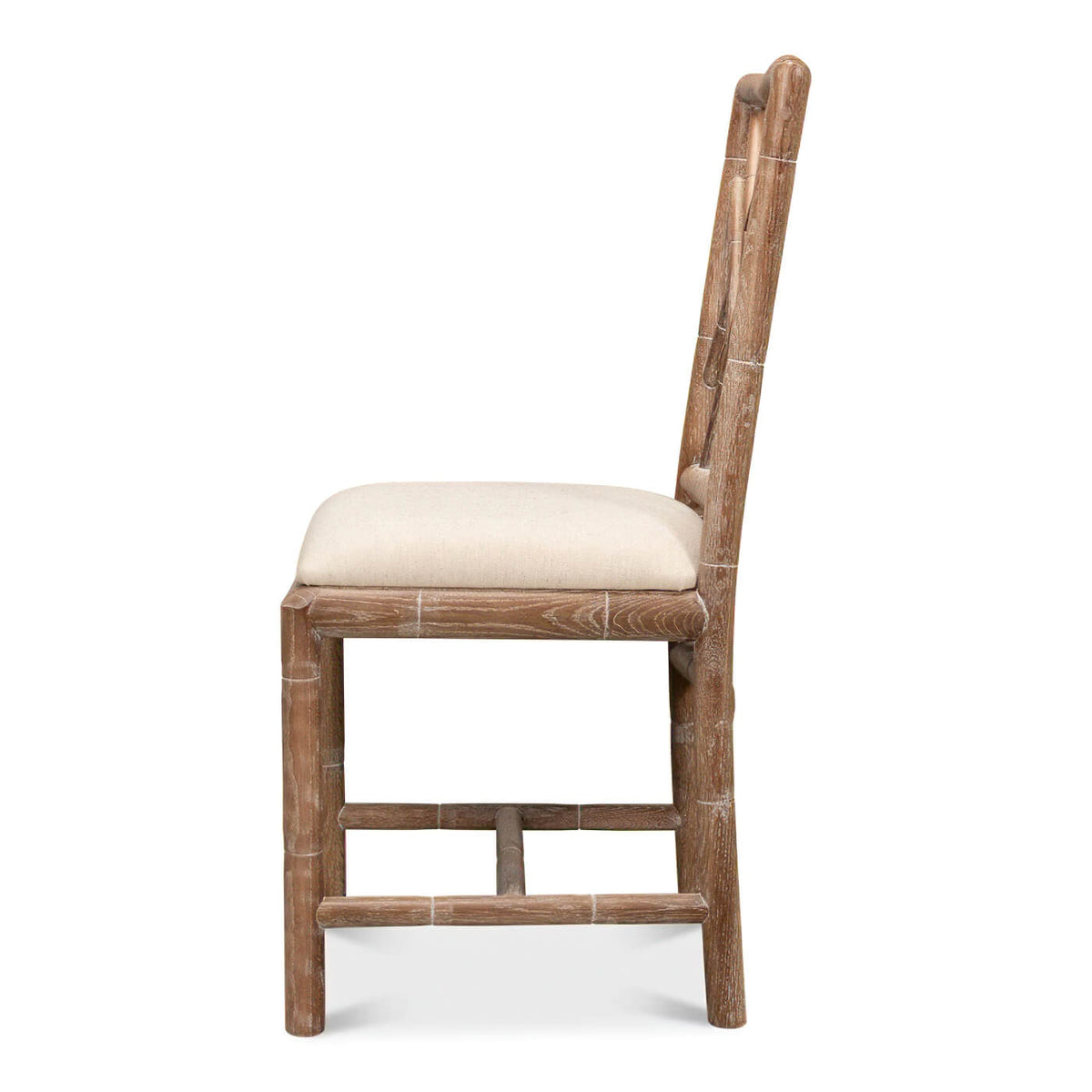 Regency Faux Bamboo Side Chair - English Georgian America