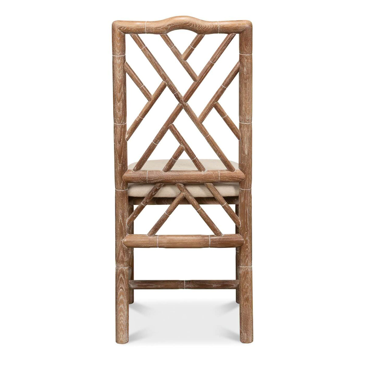 Regency Faux Bamboo Side Chair - English Georgian America
