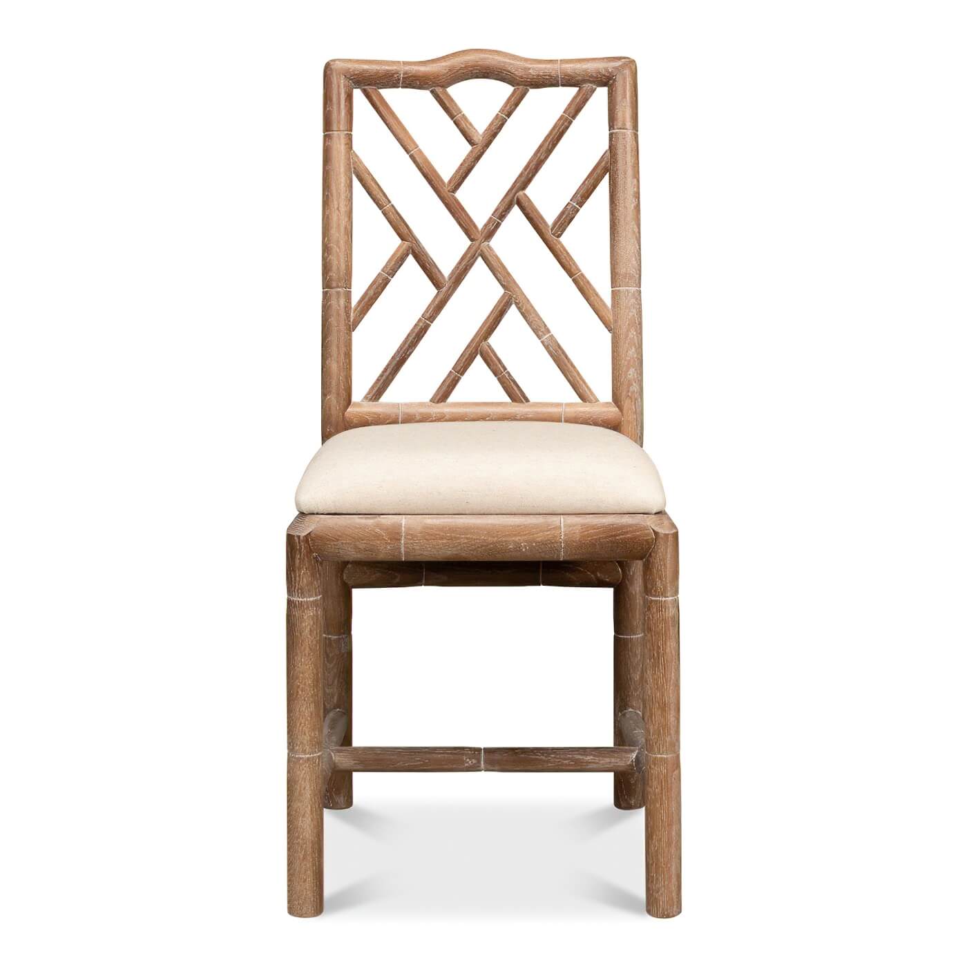 Regency Faux Bamboo Side Chair - English Georgian America