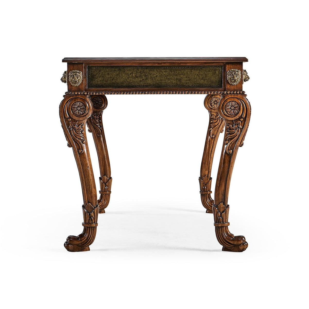 Regency Leather Top Desk - English Georgian America