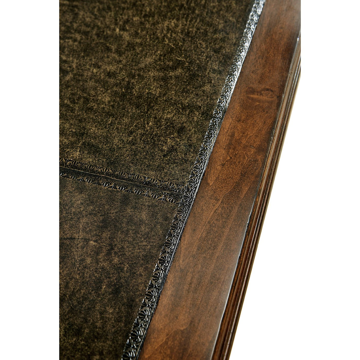 Regency Leather Top Desk - English Georgian America