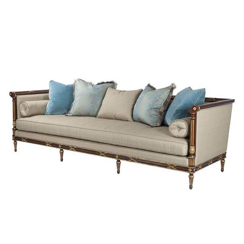 Regency Long Sofa - English Georgian America