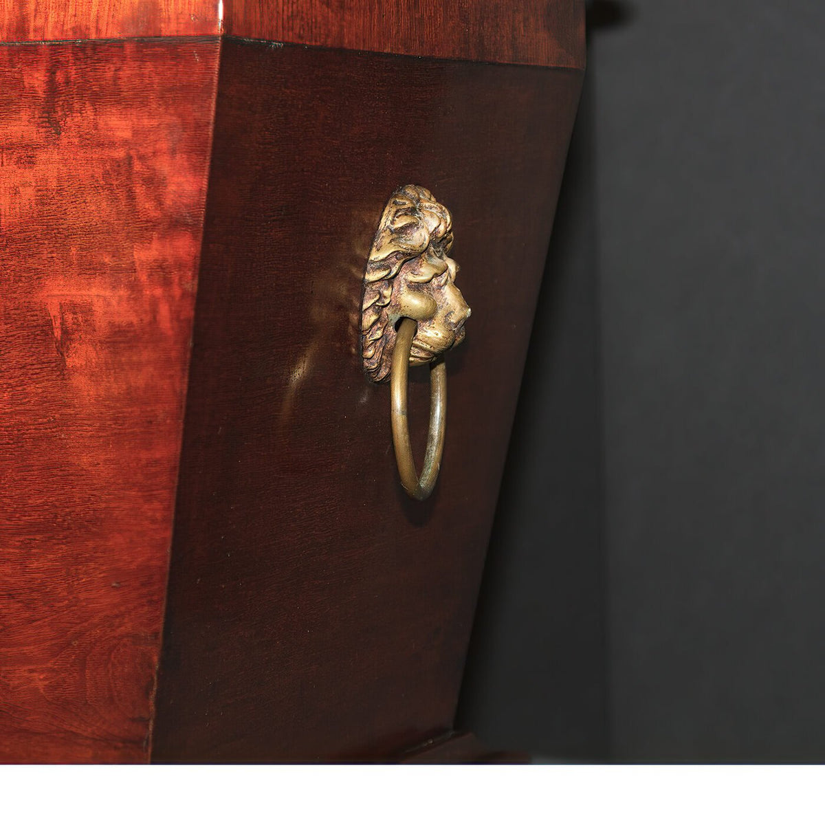 Regency Mahogany Cellarette - English Georgian America