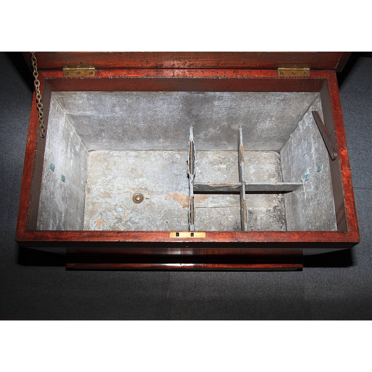 Regency Mahogany Cellarette - English Georgian America