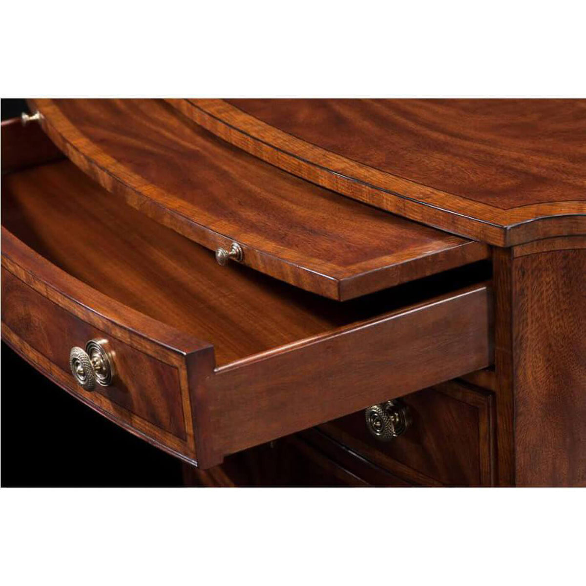 Regency Mahogany Chest - English Georgian America