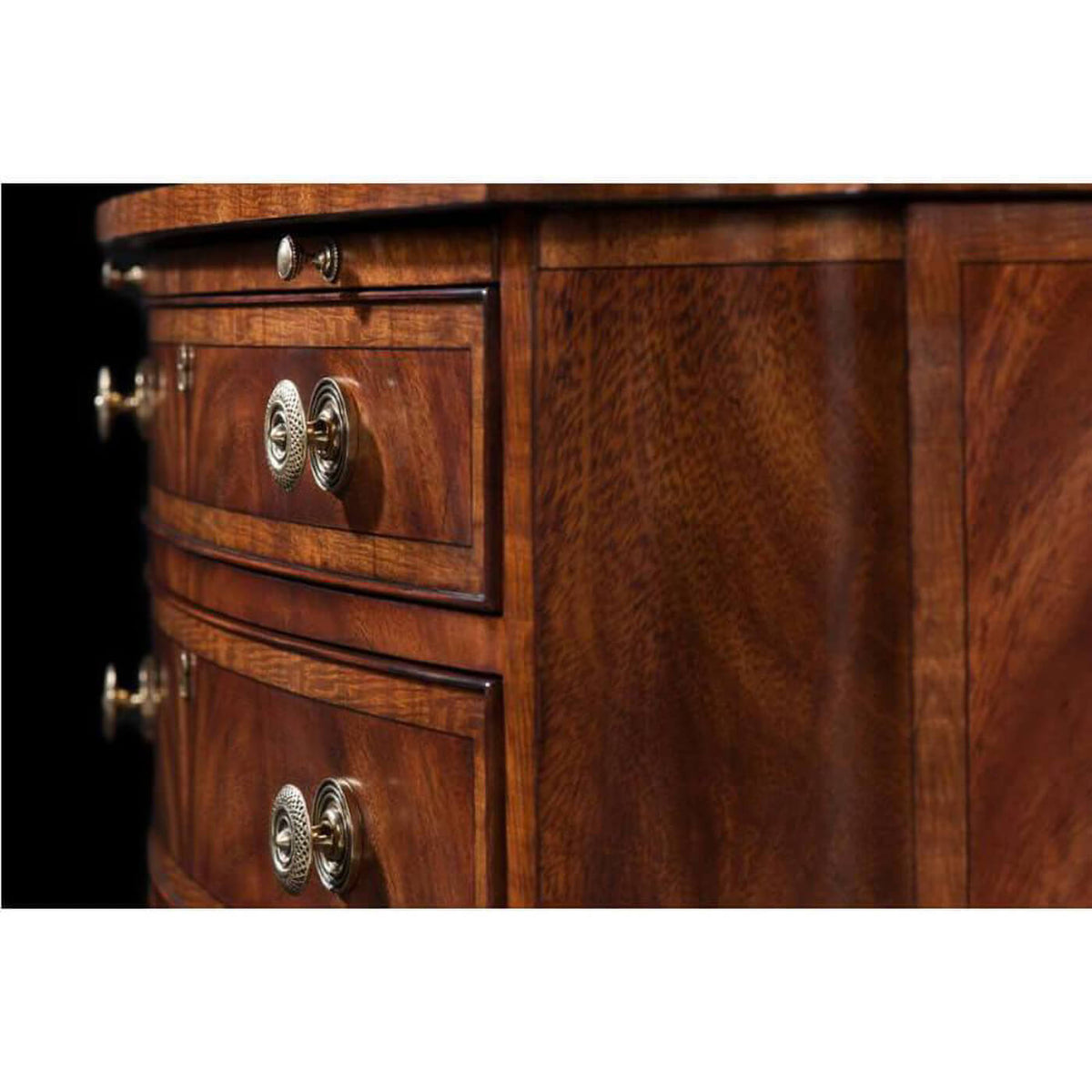 Regency Mahogany Chest - English Georgian America