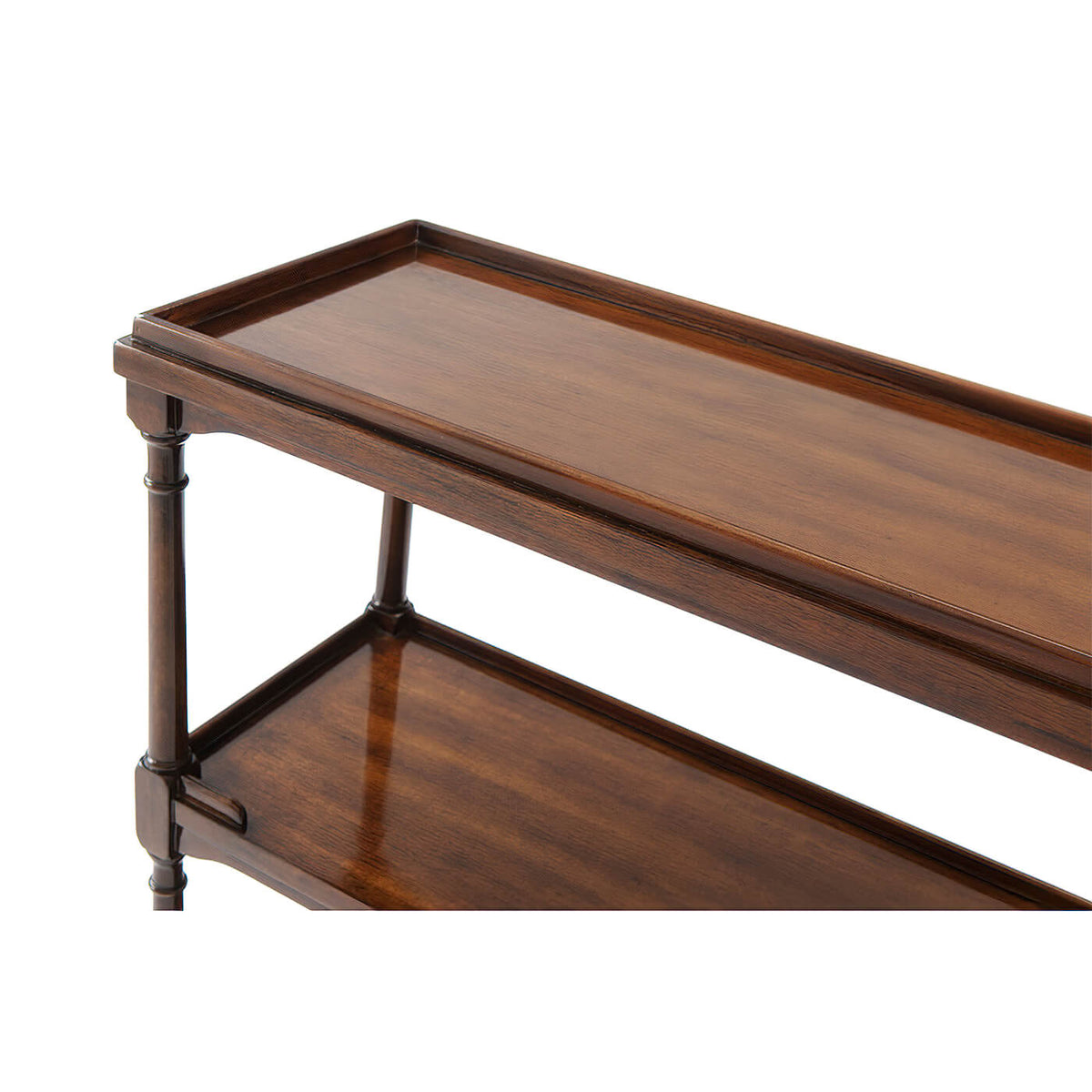 Regency Mahogany Etagere - English Georgian America