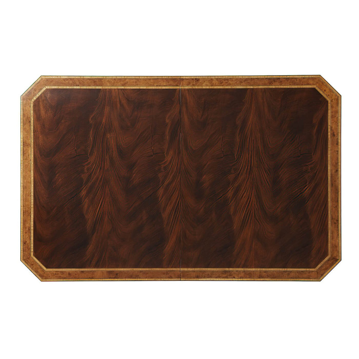 Regency Mahogany Extension Dining Table - English Georgian America