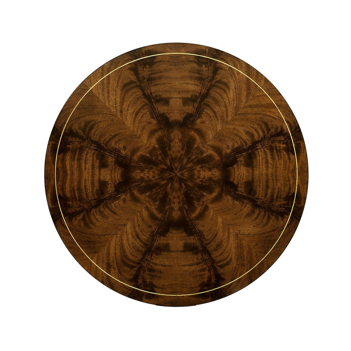 Regency Mahogany Round End Table - English Georgian America