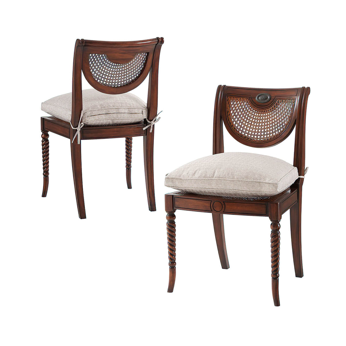 Regency Mahogany Side Chair - English Georgian America