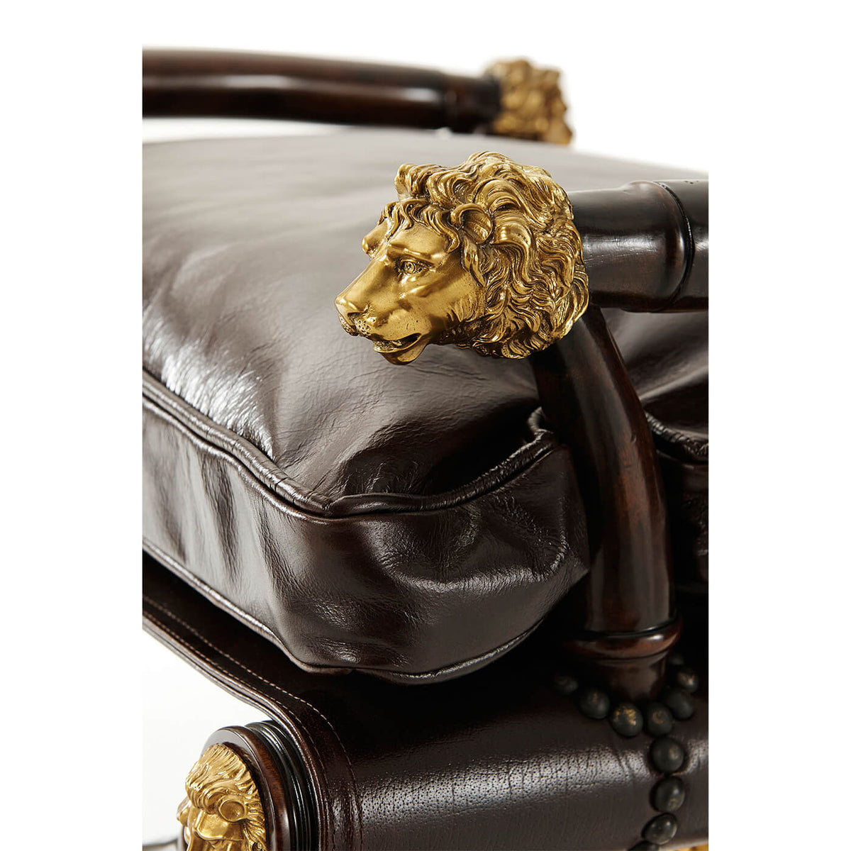 Regency Mahogany Stool - English Georgian America