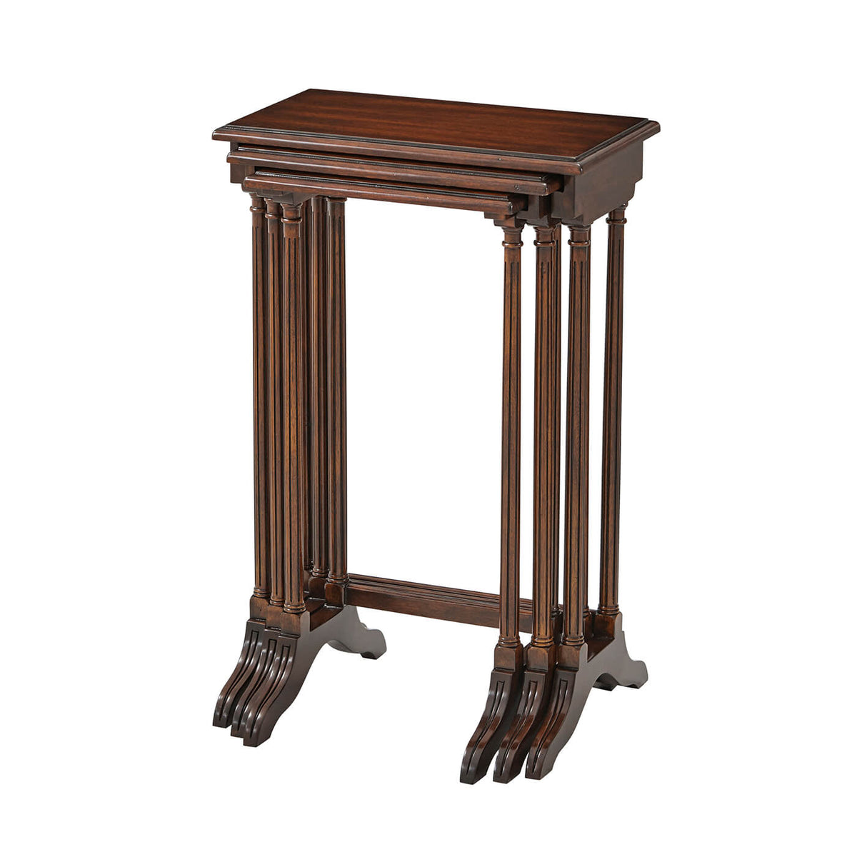Regency Nest of Tables - English Georgian America