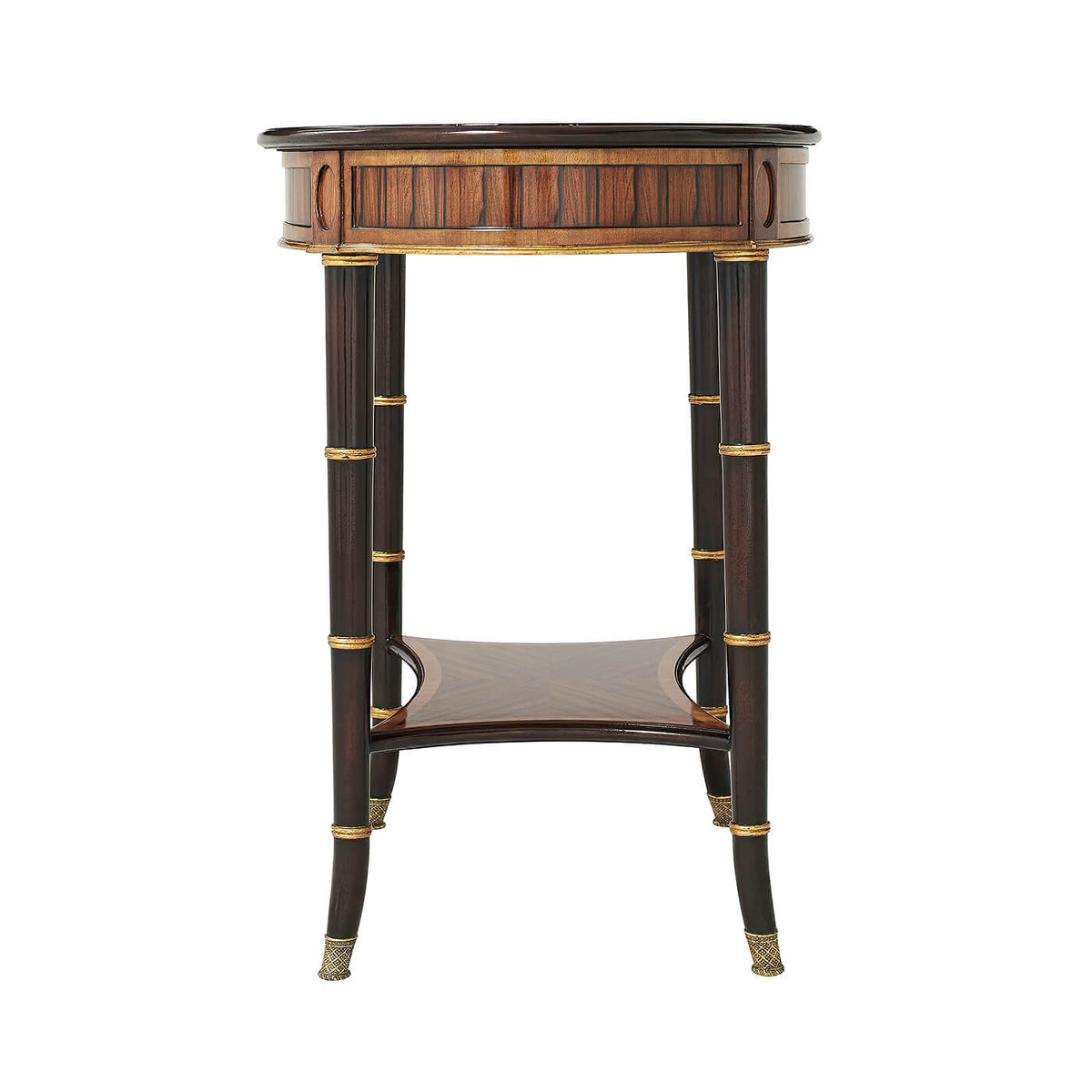Regency Oval Side Table - English Georgian America
