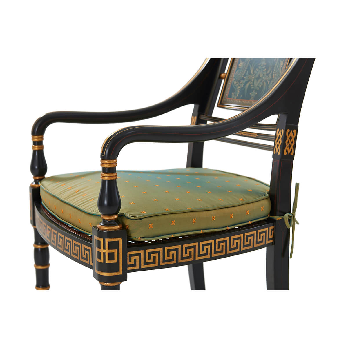 Regency Parcel Gilt Armchair - English Georgian America