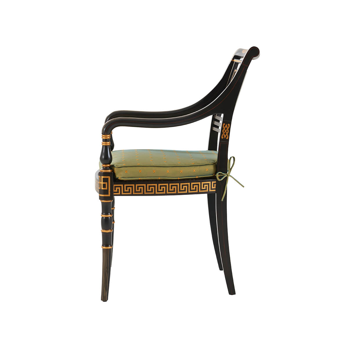 Regency Parcel Gilt Armchair - English Georgian America