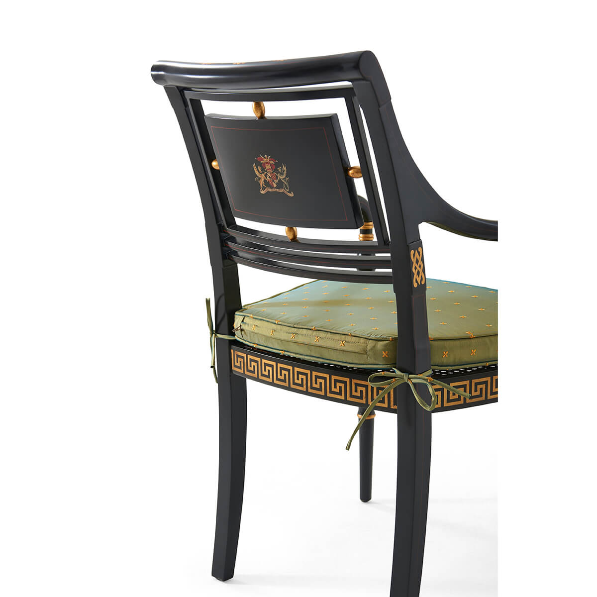 Regency Parcel Gilt Armchair - English Georgian America