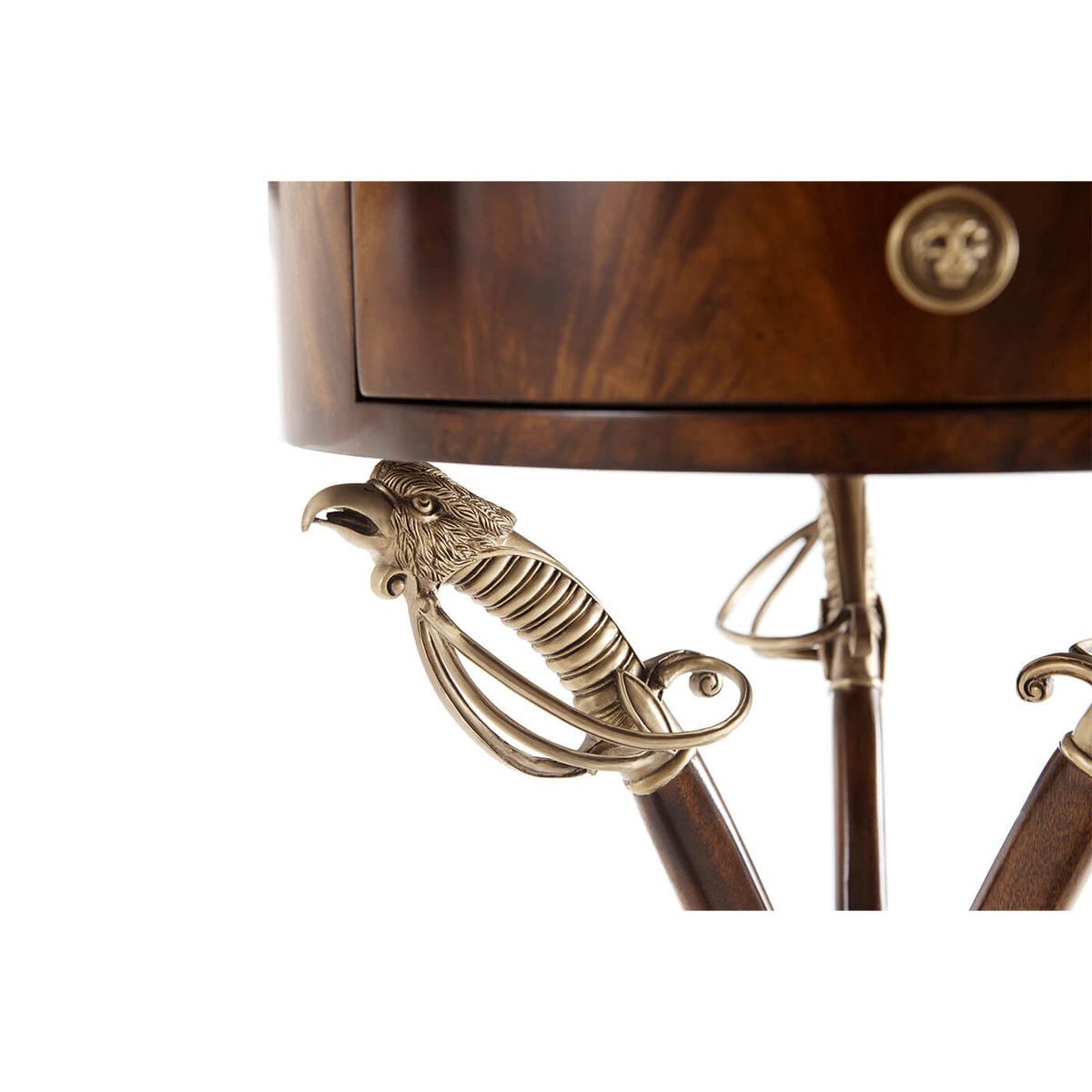 Regency Sabre Leg Side Table - English Georgian America