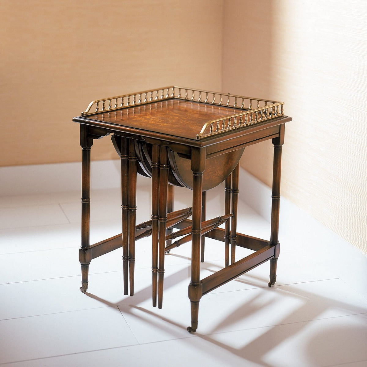 Regency Set of Side Tables - English Georgian America