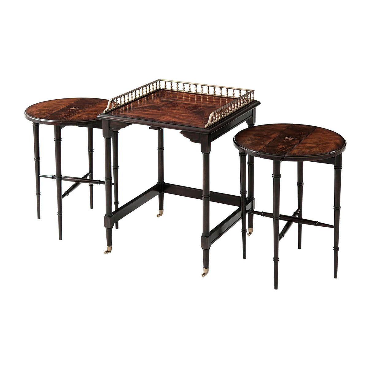 Regency Set of Side Tables - English Georgian America