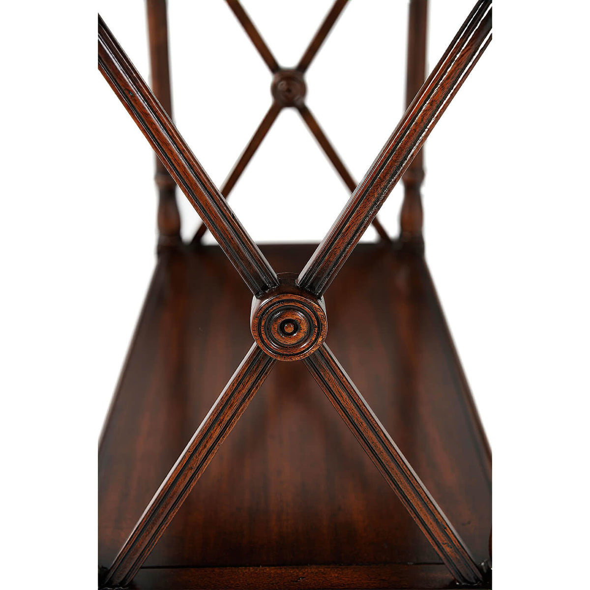 Regency Six Tier Etagere Bookcase - English Georgian America