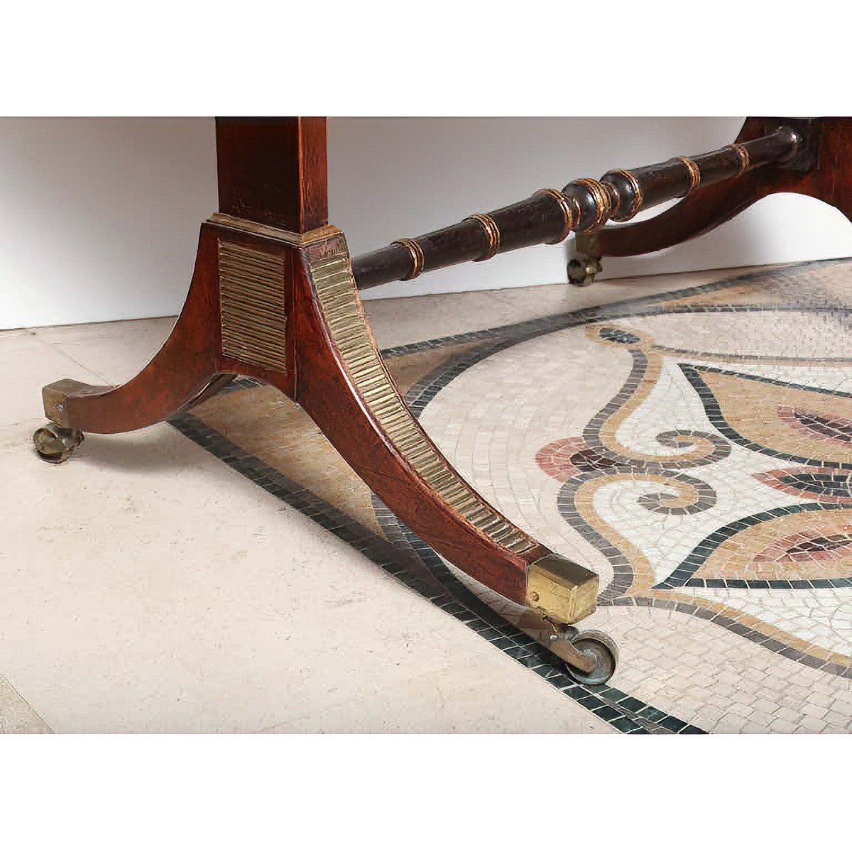 Regency Sofa Table by John McLean - English Georgian America