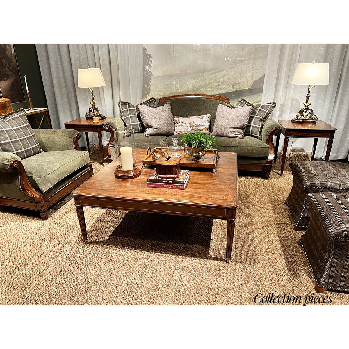 Regency Square Side Table - English Georgian America