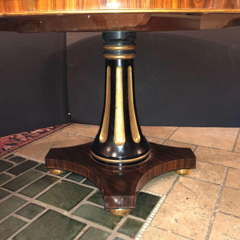 Regency Style Center Table - English Georgian America