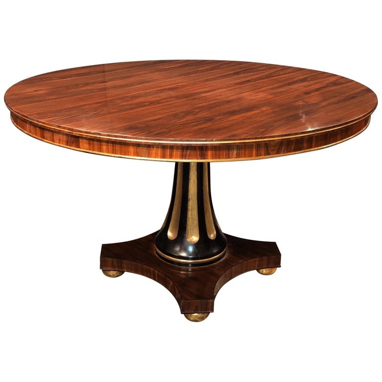 Regency Style Center Table - English Georgian America