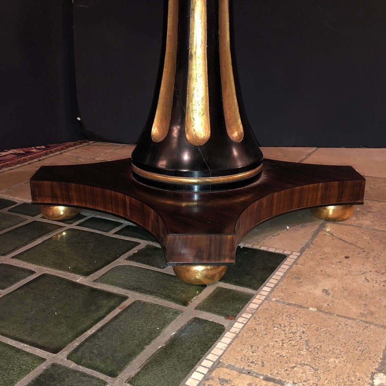 Regency Style Center Table - English Georgian America