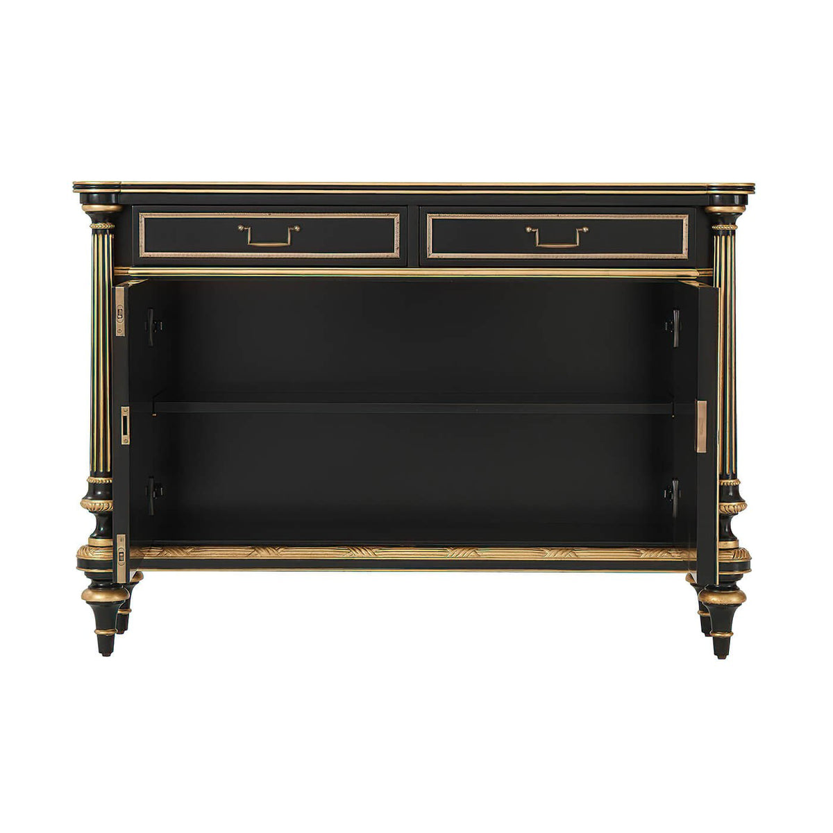 Regency Style Chinoiserie Cabinet - English Georgian America