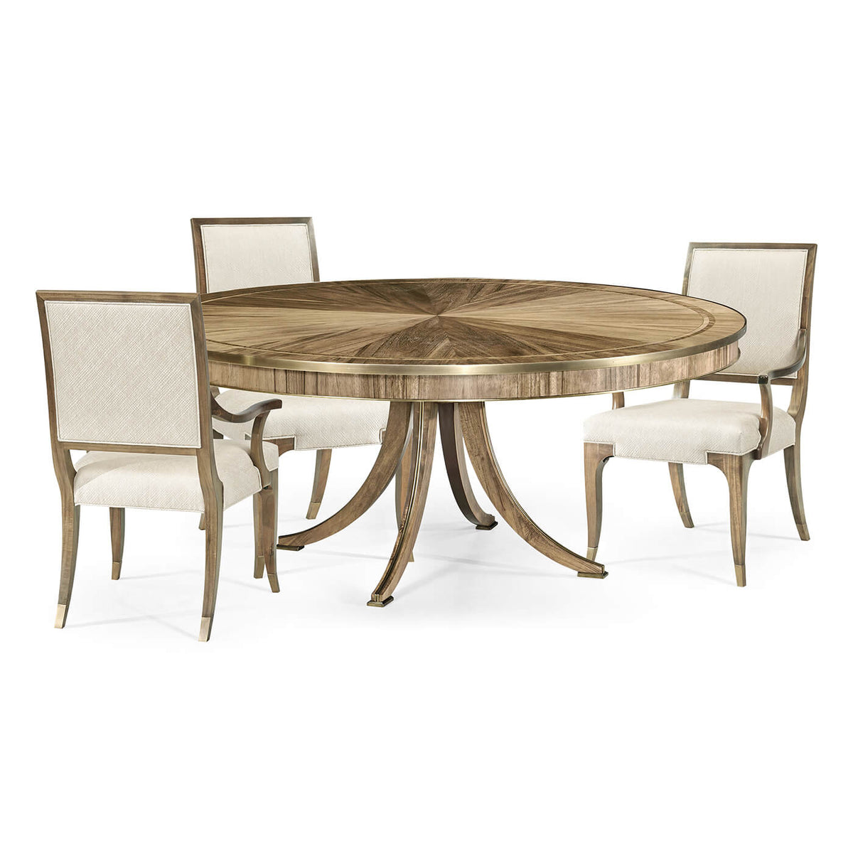 Regency Style Golden Dining Table - English Georgian America