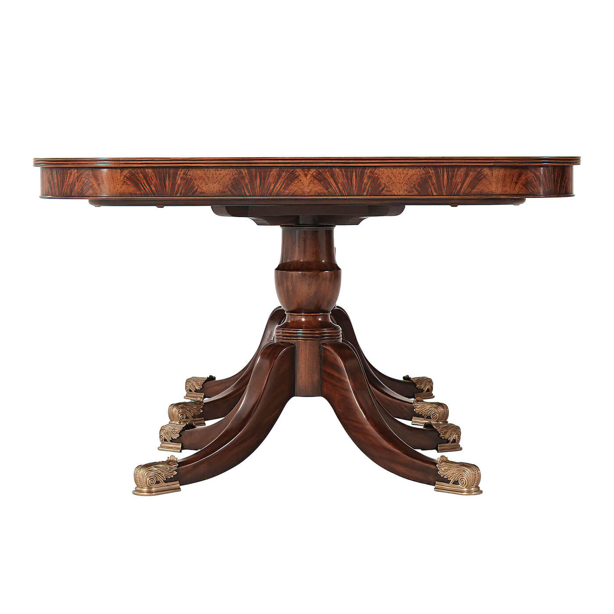 Regency Style Mahogany Dining Table - English Georgian America