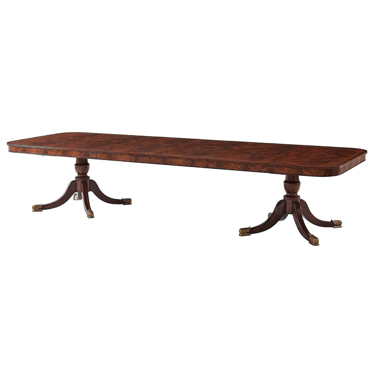 Regency Style Mahogany Dining Table - English Georgian America