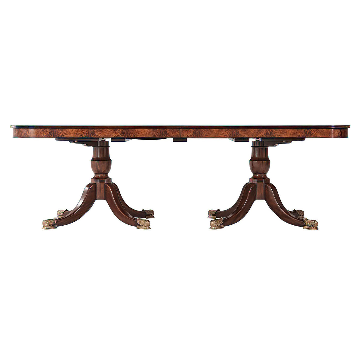 Regency Style Mahogany Dining Table - English Georgian America
