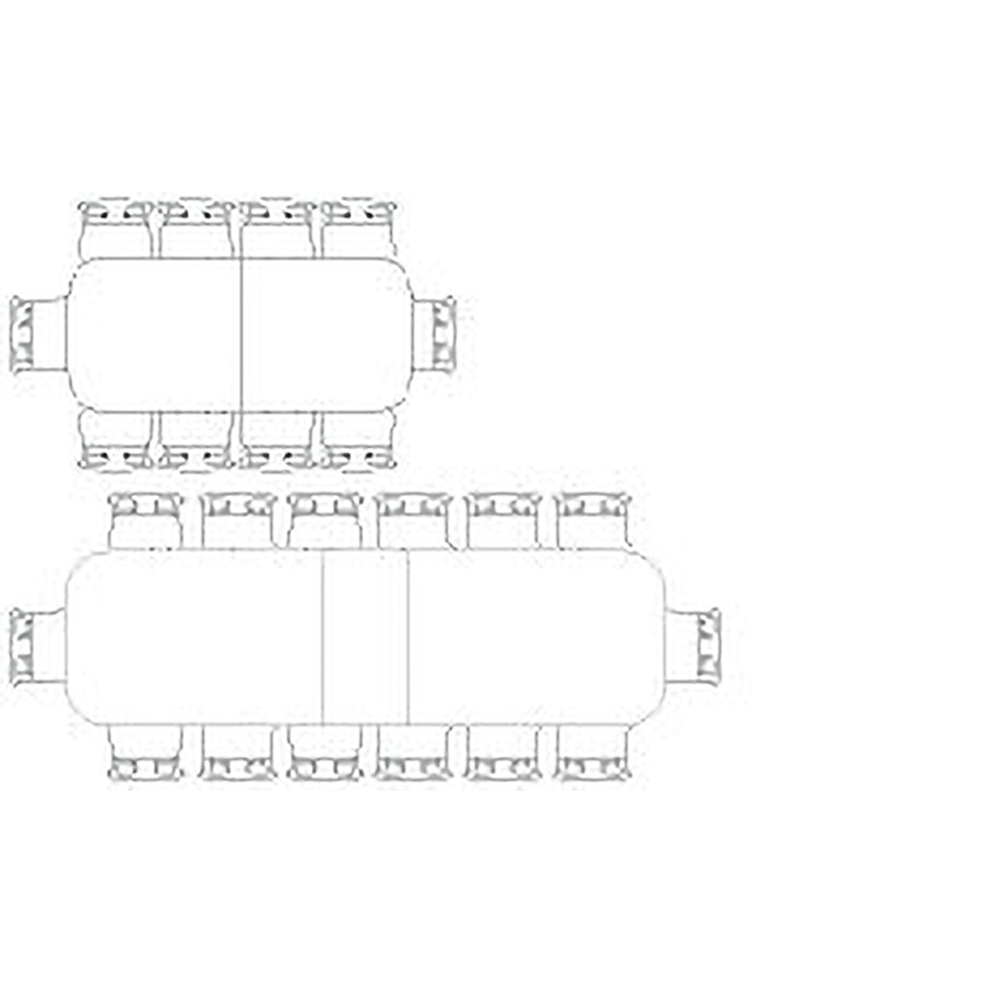 Regency Style Mahogany Dining Table - English Georgian America
