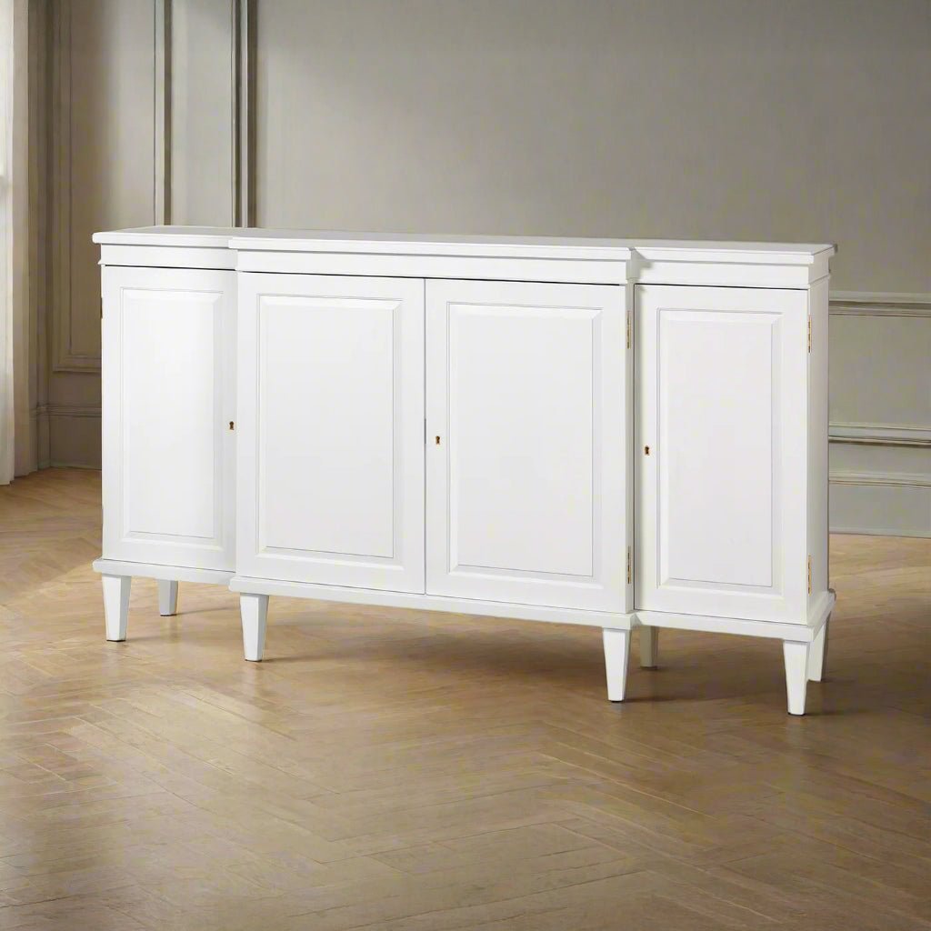 Regency Style Painted Credenza - English Georgian America
