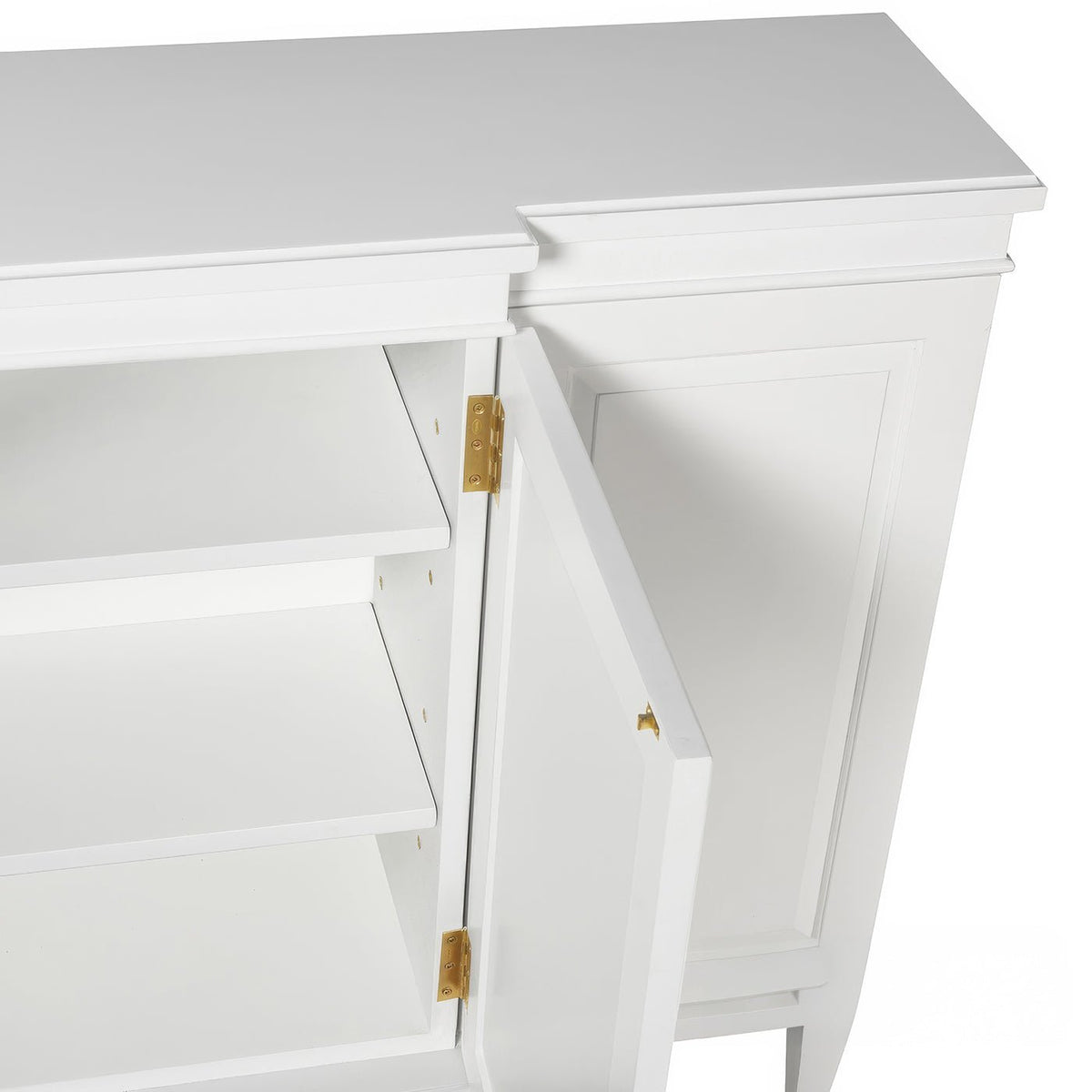 Regency Style Painted Credenza - English Georgian America