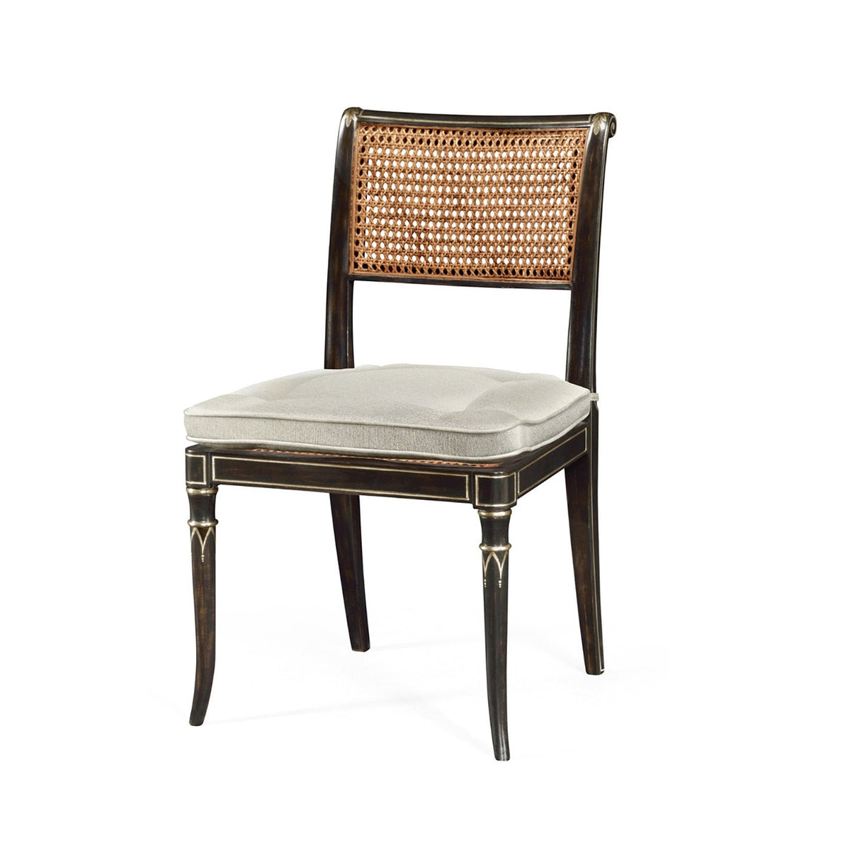 Regency Style Painted Dining Chair - English Georgian America